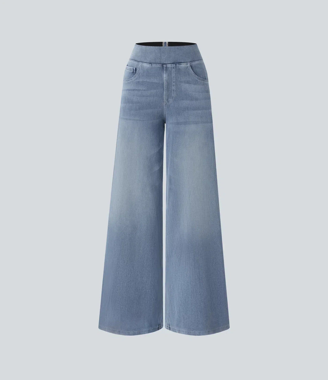 Evie | Bequeme Elastische Hose mit Hohem Bund
