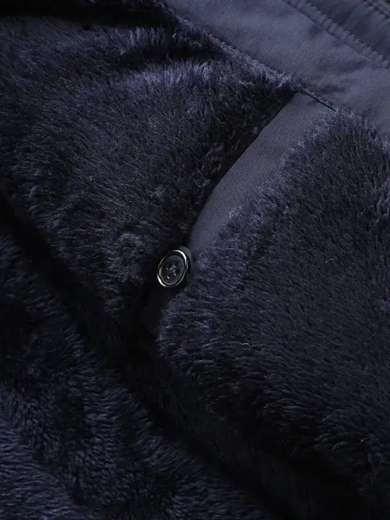 Militärjacke mit Kapuze