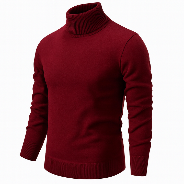 HERZ STIL | Klassischer Rollkragenpullover