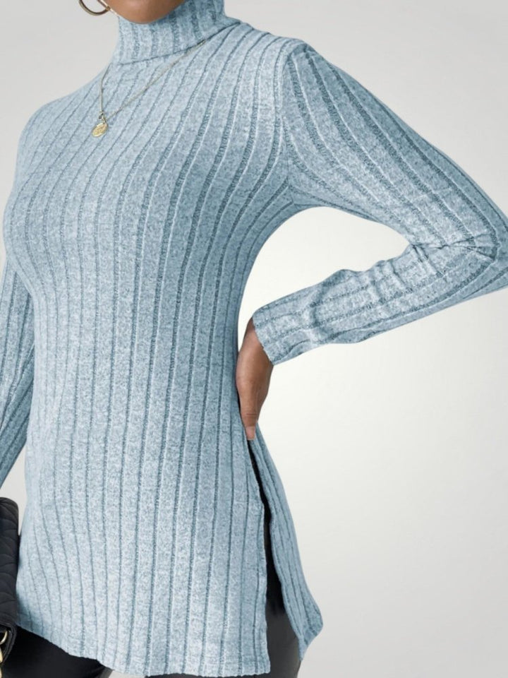 Nicoline | Schwarzer Rollkragenpullover Damen für Eleganz