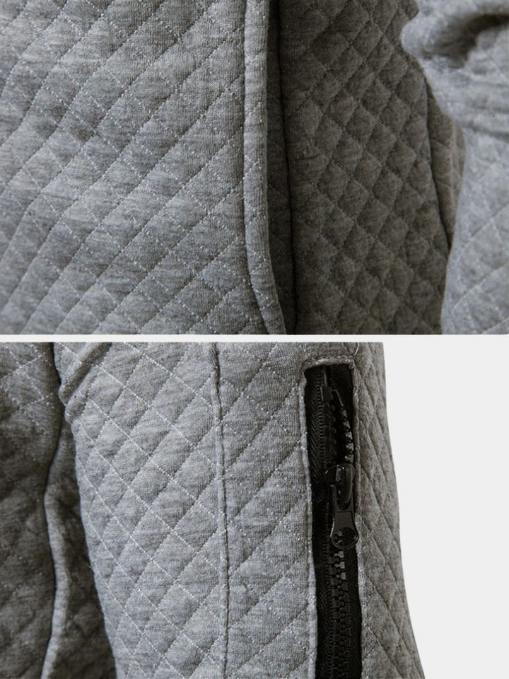 Strukturierte Casual Bomberjacke