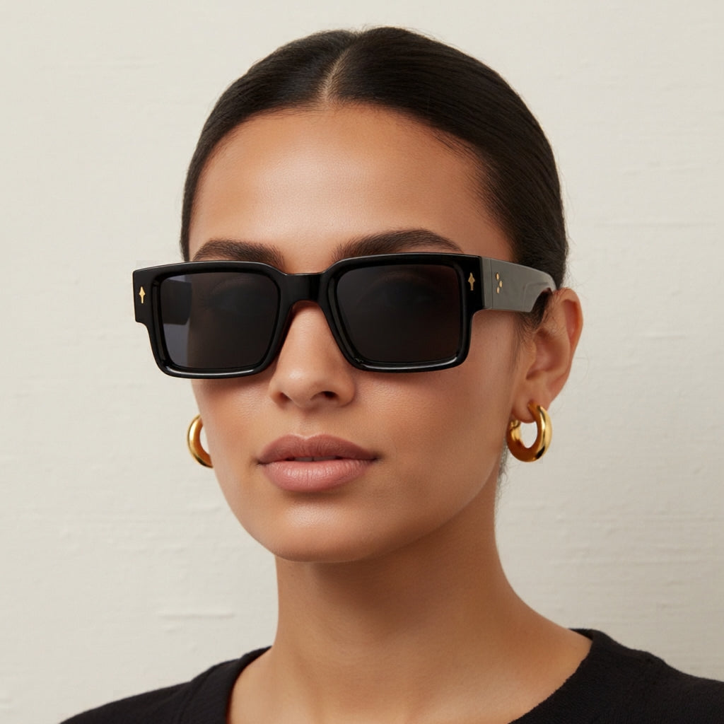 VENEZIA | Dicke quadratische Sonnenbrille
