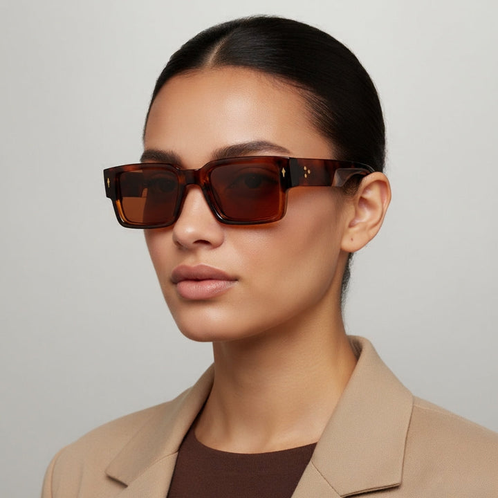 VENEZIA | Dicke quadratische Sonnenbrille