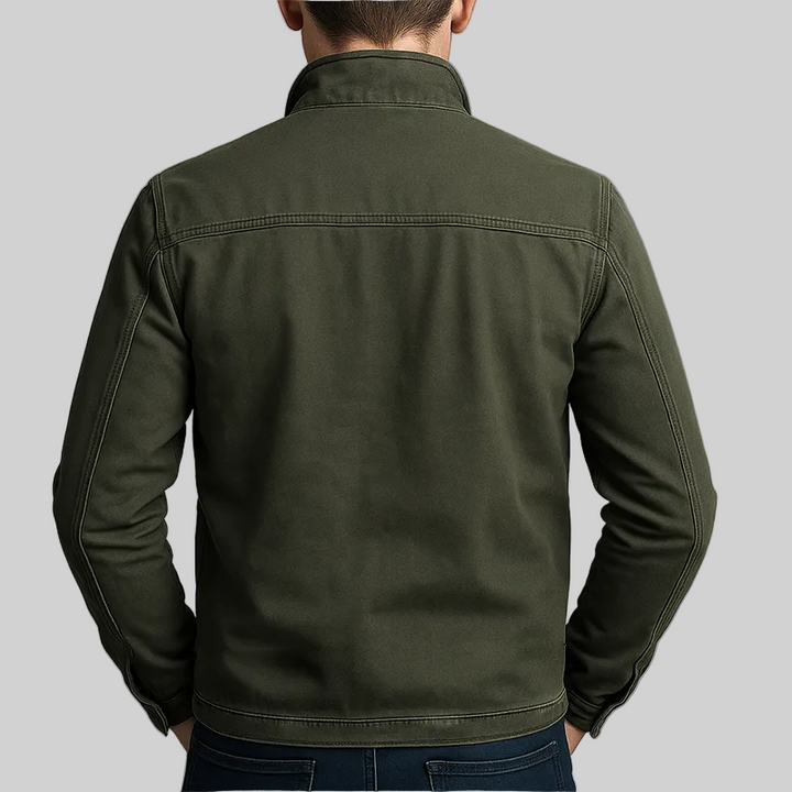 Vintage Baumwolljacke Denver mit Reißverschluss