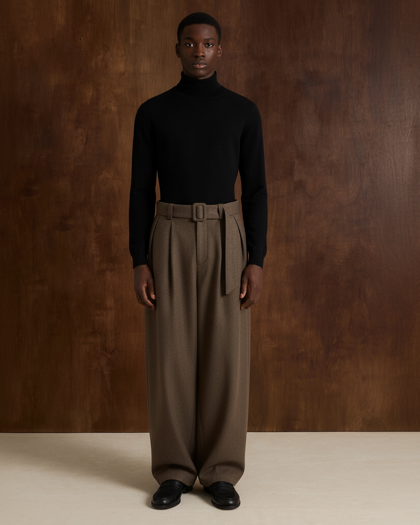 HERZ STIL | Naud – Faltenhose